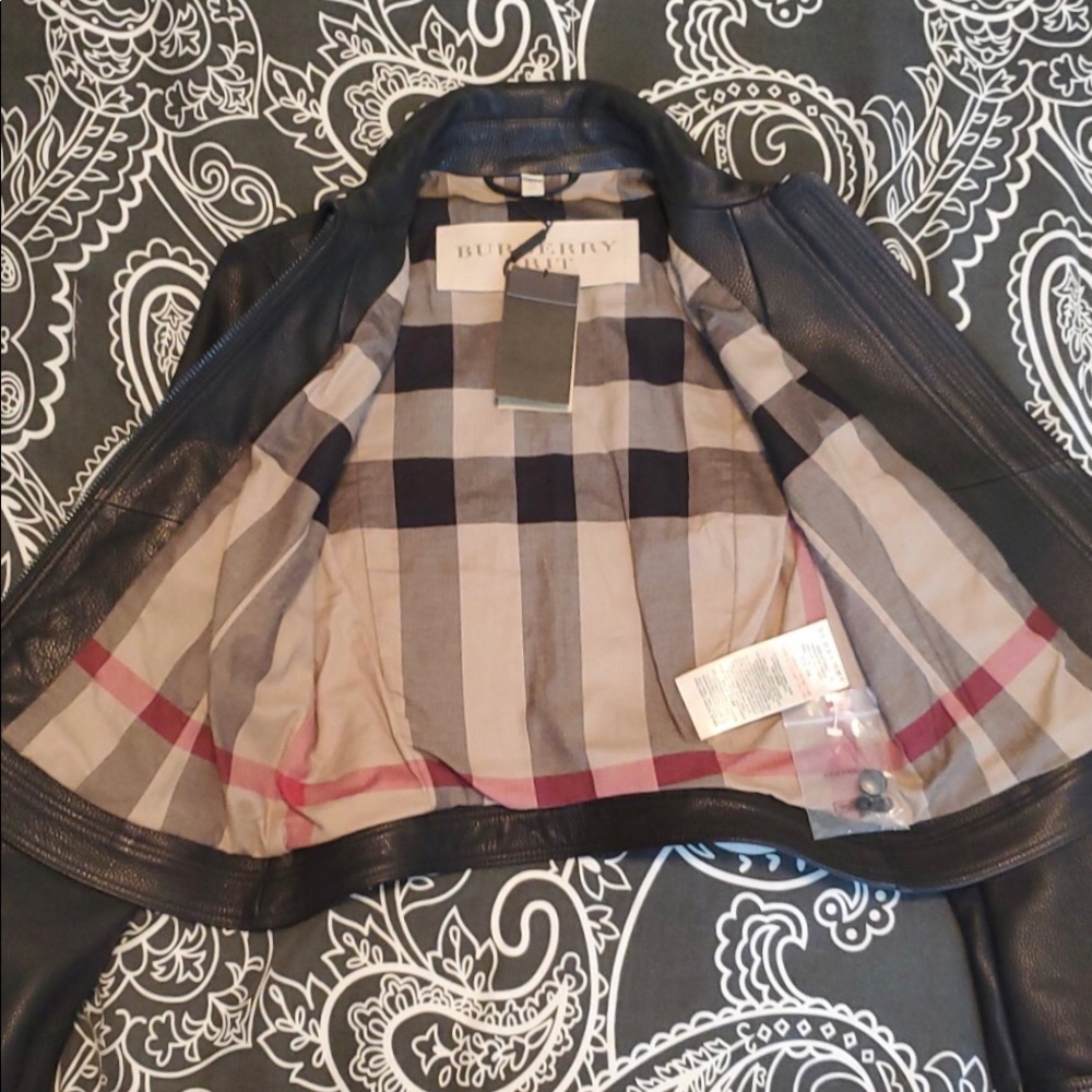 Burberry Leather Jacket